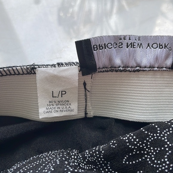 Briggs New York, Petite large, black and white maxi skirt - Picture 5 of 5